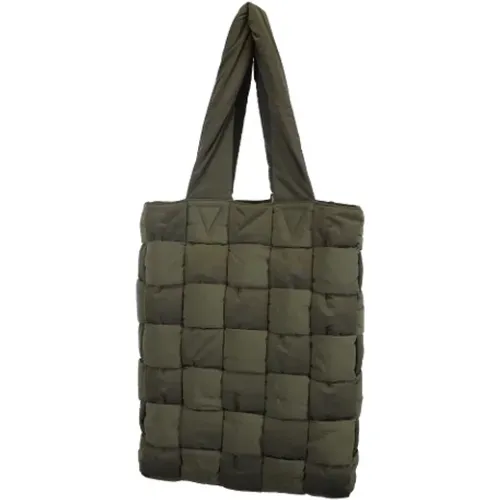 Pre-owned Tote Bags, female, , Size: ONE SIZE Pre-owned Nylon totes - Bottega Veneta Vintage - Modalova