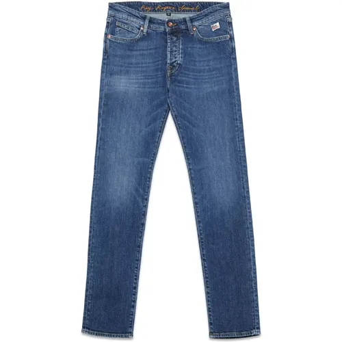 Men's Clothing Jeans Ss24 , male, Sizes: W34, W35, W40 - Roy Roger's - Modalova