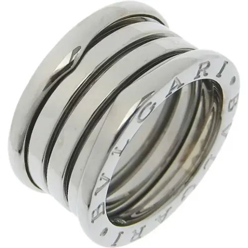 Pre-owned Jewellery, female, , Size: ONE SIZE Pre-owned Silver rings - Bvlgari Vintage - Modalova