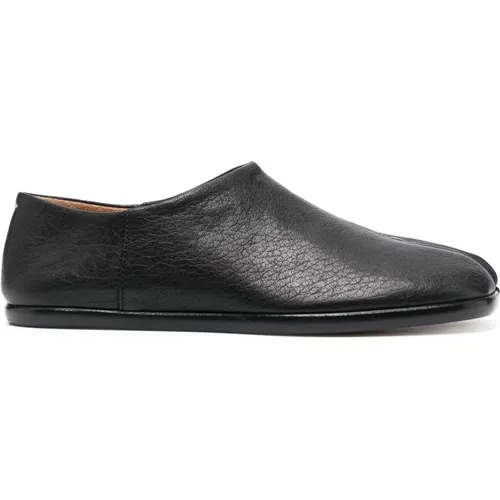 Schwarze Tabi Slip-On Loafers - Maison Margiela - Modalova