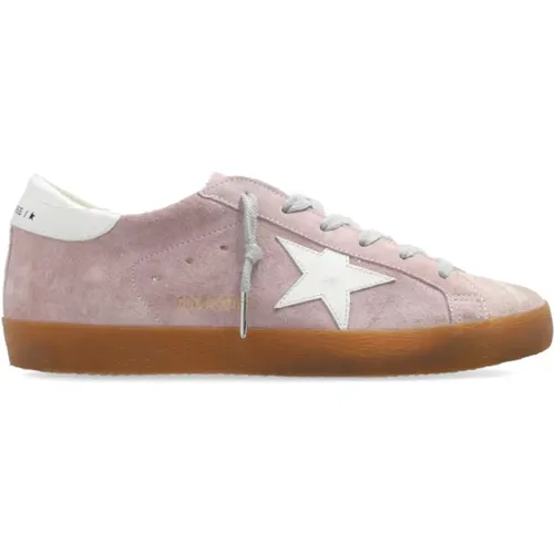 Sneakers Super-Star Classic Mit Liste , Damen, Größe: 35 EU - Golden Goose - Modalova