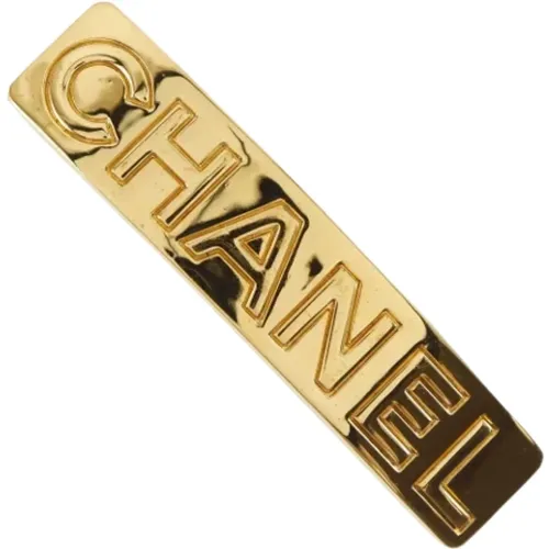 Pre-owned Jewellery, female, , Size: ONE SIZE Pre-owned Metal hair-accessories - Chanel Vintage - Modalova