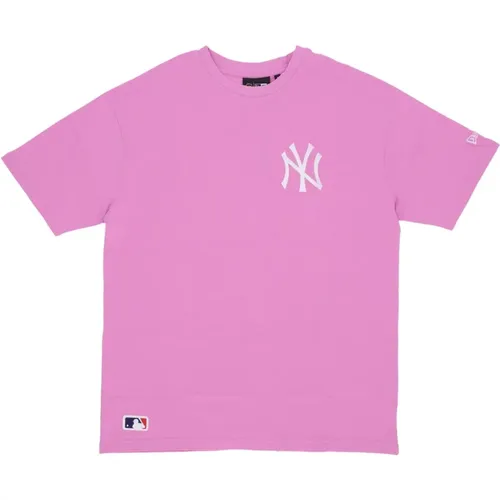 T-Shirts, male, , Size: XL MLB League Essentials Tee Wild Rose - new era - Modalova