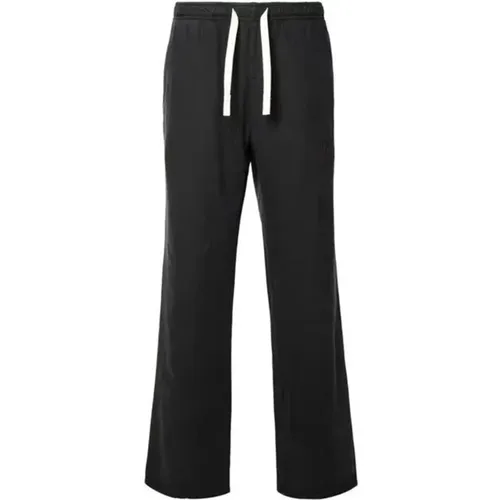 Wide Trousers, male, , Size: L Monogram Travel Pants - Palm Angels - Modalova