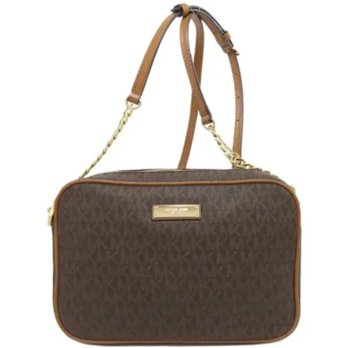 Pre-owned Stoff schultertasche , Damen, Größe: ONE Size - Michael Kors Pre-owned - Modalova