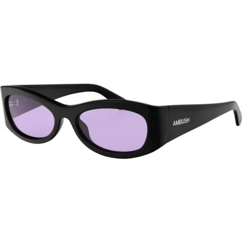 Stylish Bernie Sunglasses for Summer , unisex, Sizes: 57 MM - Ambush - Modalova