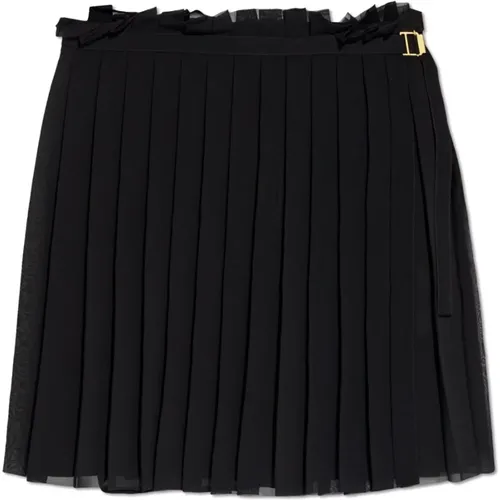 Short Skirts, female, , Size: L Pleated skirt - Ami Paris - Modalova