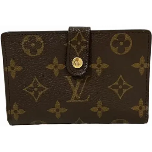 Pre-owned Wallets, female, , Size: ONE SIZE Pre-owned Canvas wallets - Louis Vuitton Vintage - Modalova