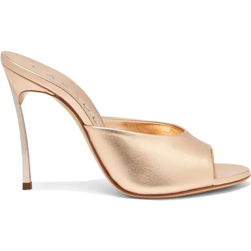 Metallic Blade Flash Mule , Damen, Größe: 37 EU - Casadei - Modalova