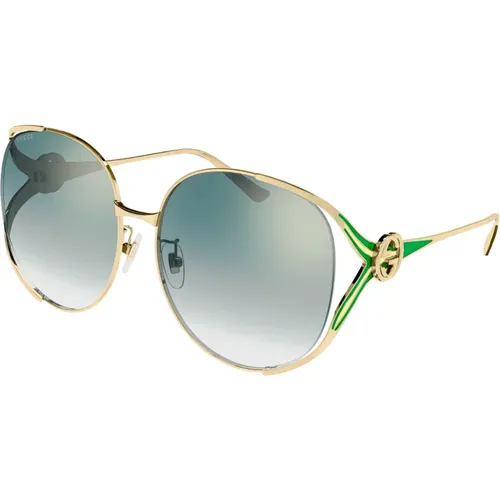 Stylische Sonnenbrille , Damen, Größe: 63 MM - Gucci - Modalova