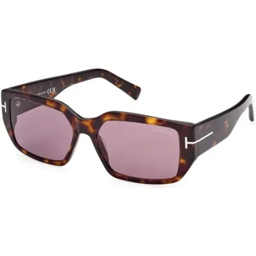 Havana Style Sunglasses , female, Sizes: 56 MM - Tom Ford - Modalova