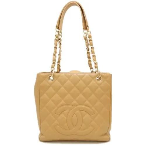 Pre-owned Tote Bags, female, , Size: ONE SIZE Pre-owned Leather chanel-bags - Chanel Vintage - Modalova