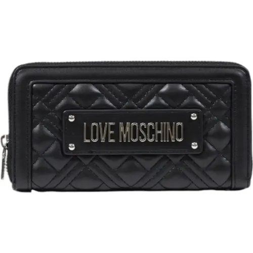 Wallets & Cardholders, female, , Size: ONE SIZE Stylish Women's Wallet Spring/Summer Collection - Love Moschino - Modalova