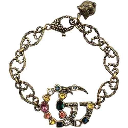 Pre-owned Jewellery, female, , Size: ONE SIZE Pre-owned Metal bracelets - Gucci Vintage - Modalova