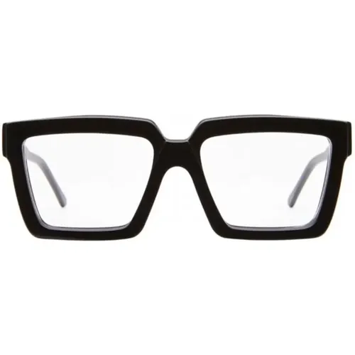 Glasses, male, , Size: ONE SIZE Matte Square Eyeglasses - Kuboraum - Modalova