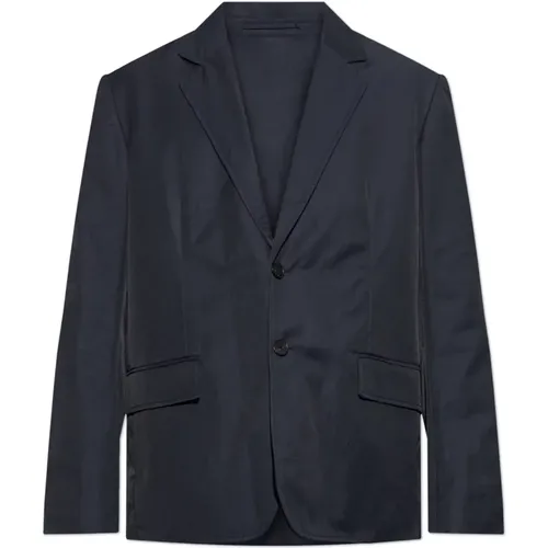 Blazers, male, , Size: XL Jacket with pockets - Lanvin - Modalova