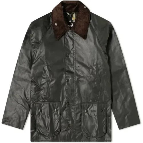 Wax Jacket in Sage , male, Sizes: 4XS, XL, S, 3XS, 2XL - Barbour - Modalova