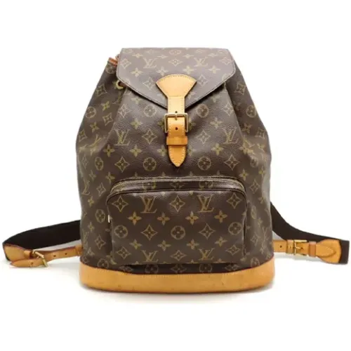 Pre-owned Backpacks, female, , Size: ONE SIZE Pre-owned Canvas shoulder-bags - Louis Vuitton Vintage - Modalova