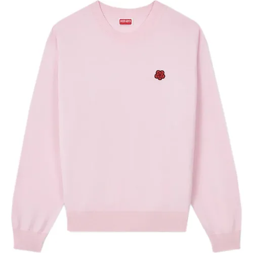 Sweater with 'Boke Flower' Emblem , female, Sizes: XS, M, S - Kenzo - Modalova