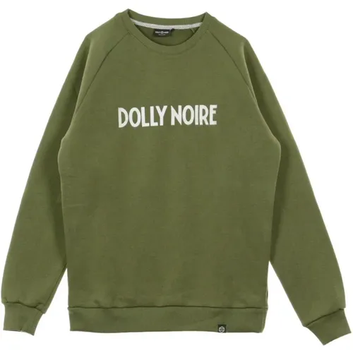 Logo Capital Crewneck Sweatshirt - Dolly Noire - Modalova
