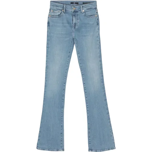 Slim Illusion Bootcut Jeans , Damen, Größe: W30 - 7 For All Mankind - Modalova
