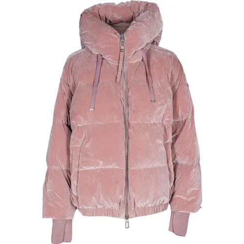 Kurze Damen Steppjacke mit Kapuze - Duno - Modalova