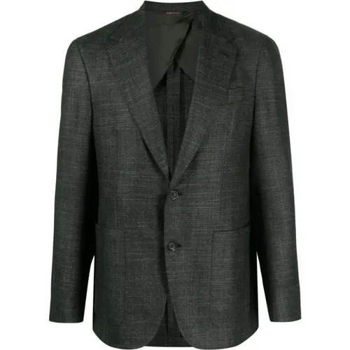 Luxury Wool Silk Cashmere Blazer , male, Sizes: 3XL - Canali - Modalova