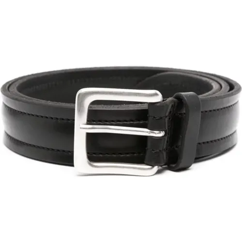 Belts, male, , Size: 90 CM Leather Belt - Orciani - Modalova