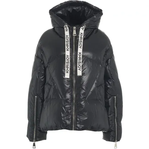 Schwarze Jacke Aw24 Handwäsche - Khrisjoy - Modalova