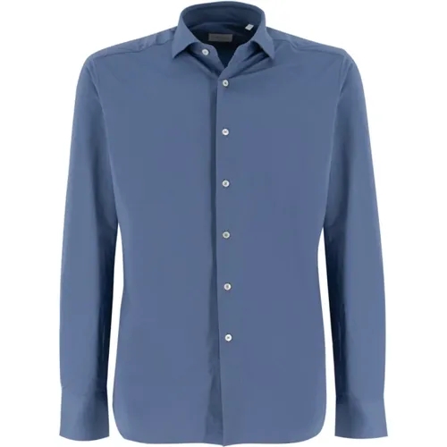 No Iron Slim Fit Shirt for a Perfect Look All Day , male, Sizes: L - Xacus - Modalova