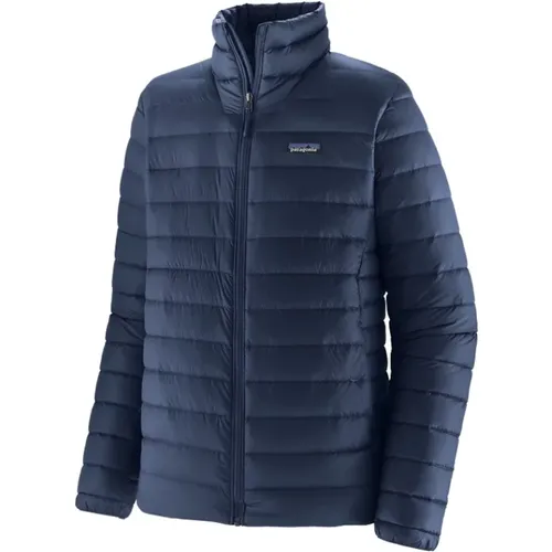 New Navy Sweater Jacket , male, Sizes: L, S - Patagonia - Modalova