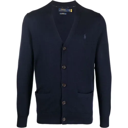 Cardigans, male, , Size: XL Cardigan - Polo Ralph Lauren - Modalova