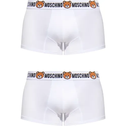 Bottoms, male, , Size: L Boxers 2-pack - Moschino - Modalova