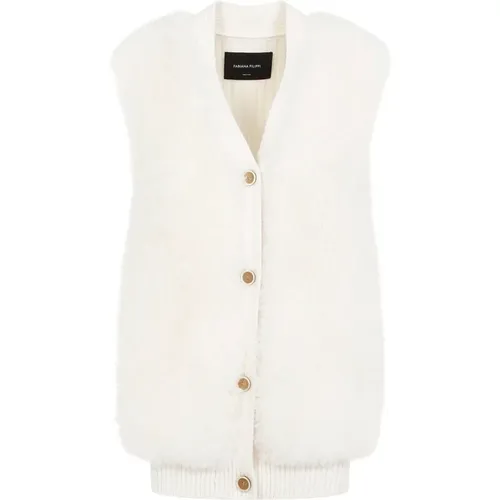 Waistcoat Aw24 Womens Fashion , female, Sizes: XS, 2XS - Fabiana Filippi - Modalova