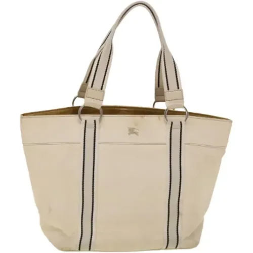 Pre-owned Tote Bags, female, , Size: ONE SIZE Pre-owned Canvas totes - Burberry Vintage - Modalova