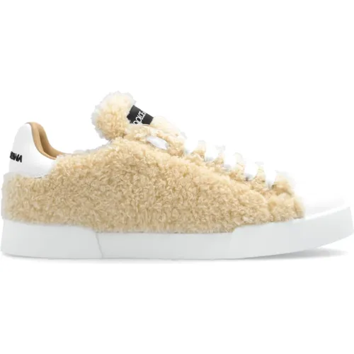 Portofino Sneakers , Damen, Größe: 35 1/2 EU - Dolce & Gabbana - Modalova