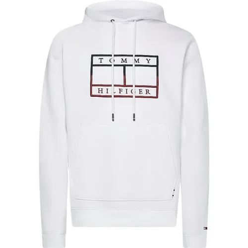 Hoodies, male, , Size: S Hoodie - Tommy Hilfiger - Modalova