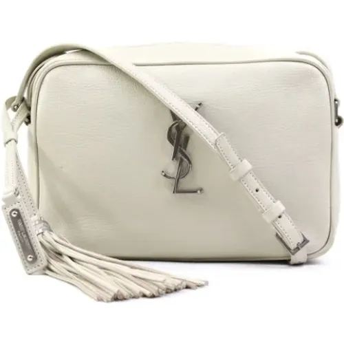 Pre-owned Cross Body Bags, female, , Size: ONE SIZE Pre-owned Leather shoulder-bags - Yves Saint Laurent Vintage - Modalova