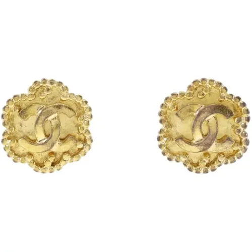 Pre-owned Jewellery, female, , Size: ONE SIZE Pre-owned Metal earrings - Chanel Vintage - Modalova