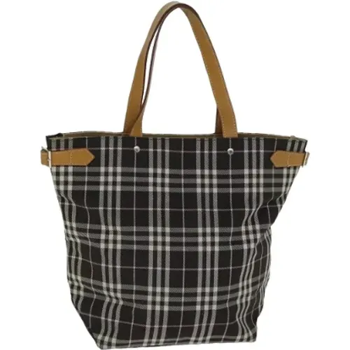 Pre-owned Tote Bags, female, , Size: ONE SIZE Pre-owned Nylon handbags - Burberry Vintage - Modalova