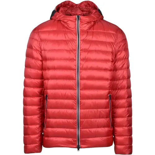 Winter Jackets, male, , Size: M Lightweight Nylon Puffer Jacket - Herno - Modalova