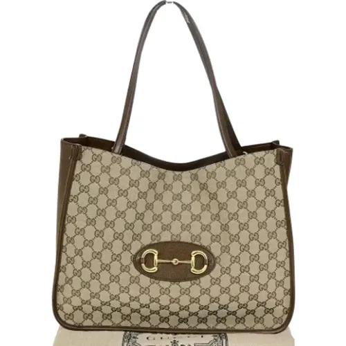 Pre-owned Canvas gucci-bags , female, Sizes: ONE SIZE - Gucci Vintage - Modalova