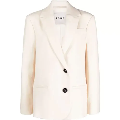 Oversized overlap jacket , female, Sizes: M - Róhe - Modalova