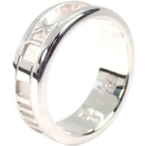 Pre-owned Jewellery, female, , Size: ONE SIZE Pre-owned Silver rings - Tiffany & Co. Pre-owned - Modalova