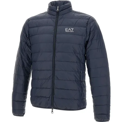 Stylish Coats for Men , male, Sizes: L, M, 2XL - Emporio Armani EA7 - Modalova