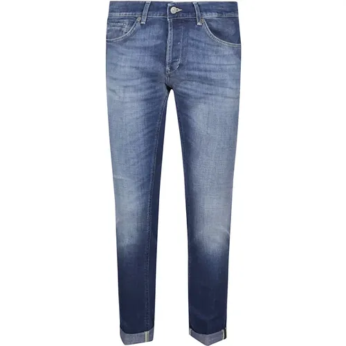 Stylish Denim Jeans for Men , male, Sizes: W31, W30, W32, W36, W34, W33 - Dondup - Modalova