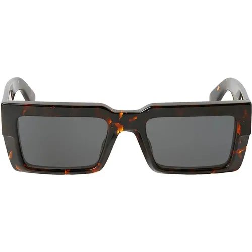 Rectangular Sunglasses Moberly Large , unisex, Sizes: 50 MM - Off White - Modalova