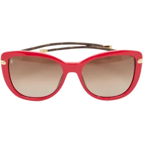 Pre-owned Accessories, female, , Size: ONE SIZE Pre-owned Acetate sunglasses - Louis Vuitton Vintage - Modalova