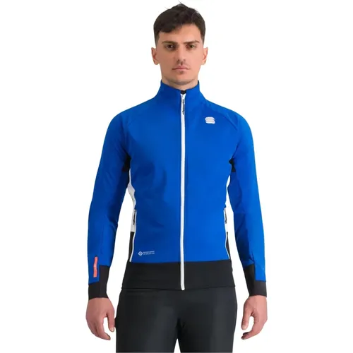 Underlayers, male, , Size: S Bright White Apex Jacket - Sportful - Modalova