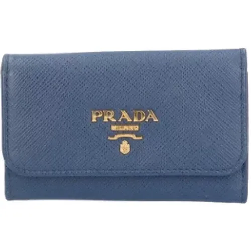 Pre-owned Accessories, male, , Size: ONE SIZE Pre-owned Leather key-holders - Prada Vintage - Modalova